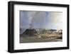 Castle Geyser and Steamy Surrounds, Upper Geyser Basin, Yellowstone National Park, Wyoming, Usa-Eleanor Scriven-Framed Photographic Print