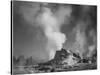 Castle Geyser Cove Yellowstone National Park Wyoming, Geology, Geological 1933-1942-Ansel Adams-Stretched Canvas