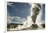 Castle Geyser erupting, Upper Geyser Basin, Yellowstone National Park, Wyoming-Adam Jones-Framed Photographic Print