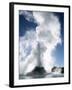 Castle Geyser, Upper Geyser Basin, Yellowstone National Park, Wyoming-Roy Rainford-Framed Photographic Print