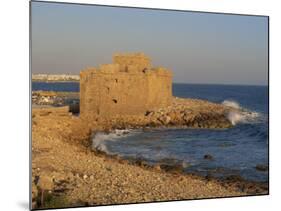 Castle Guarding the Harbour at Paphos, Cyprus, Mediterranean, Europe-Miller John-Mounted Photographic Print