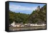 Castle Gutenfels Above Kaub in the Rhine Valley, Rhineland-Palatinate, Germany, Europe-Michael Runkel-Framed Stretched Canvas