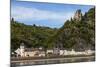 Castle Gutenfels Above Kaub in the Rhine Valley, Rhineland-Palatinate, Germany, Europe-Michael Runkel-Mounted Photographic Print