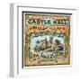 Castle Hall Brand Cigar Outer Box Label-Lantern Press-Framed Art Print