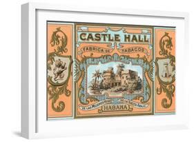 Castle Hall, Cuban Tobacco Factory-null-Framed Art Print