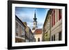 Castle Hill Church Tower, Budapest, Hungary-George Oze-Framed Photographic Print