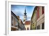 Castle Hill Church Tower, Budapest, Hungary-George Oze-Framed Photographic Print