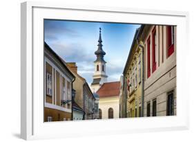 Castle Hill Church Tower, Budapest, Hungary-George Oze-Framed Photographic Print