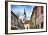 Castle Hill Church Tower, Budapest, Hungary-George Oze-Framed Photographic Print