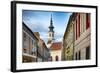 Castle Hill Church Tower, Budapest, Hungary-George Oze-Framed Photographic Print