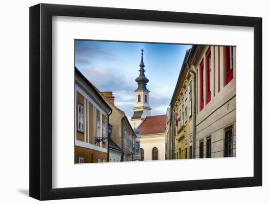 Castle Hill Church Tower, Budapest, Hungary-George Oze-Framed Photographic Print