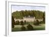 Castle Hill, Devon, Home of Earl Fortescue, C1880-Benjamin Fawcett-Framed Giclee Print