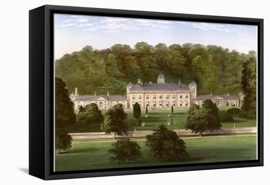Castle Hill, Devon, Home of Earl Fortescue, C1880-Benjamin Fawcett-Framed Stretched Canvas
