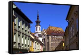 Castle Hill District, Buda, UNESCO World Heritage Site, Budapest, Hungary, Europe-Neil Farrin-Framed Stretched Canvas