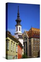 Castle Hill District, Buda, UNESCO World Heritage Site, Budapest, Hungary, Europe-Neil Farrin-Stretched Canvas