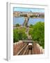 Castle Hill Funicular, Budapest, Hungary-Miva Stock-Framed Premium Photographic Print