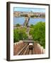 Castle Hill Funicular, Budapest, Hungary-Miva Stock-Framed Photographic Print