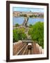 Castle Hill Funicular, Budapest, Hungary-Miva Stock-Framed Photographic Print