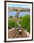 Castle Hill Funicular, Budapest, Hungary-Miva Stock-Framed Photographic Print