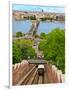 Castle Hill Funicular, Budapest, Hungary-Miva Stock-Framed Photographic Print