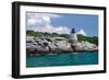 Castle Hill Lighthouse, Newport, RI-George Oze-Framed Photographic Print