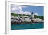 Castle Hill Lighthouse, Newport, RI-George Oze-Framed Photographic Print