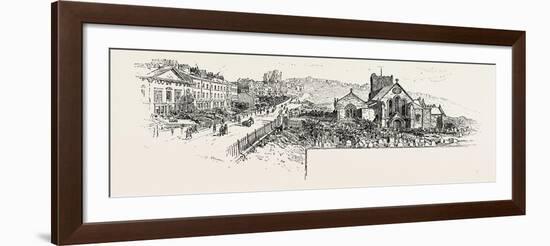 Castle Hill, Scarborough, with the Church-null-Framed Giclee Print