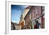 Castle Hill Street Scene I Budapest, Hungary-George Oze-Framed Photographic Print