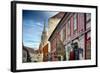 Castle Hill Street Scene I Budapest, Hungary-George Oze-Framed Photographic Print