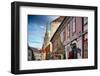 Castle Hill Street Scene I Budapest, Hungary-George Oze-Framed Photographic Print