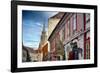 Castle Hill Street Scene I Budapest, Hungary-George Oze-Framed Photographic Print