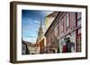 Castle Hill Street Scene I Budapest, Hungary-George Oze-Framed Photographic Print