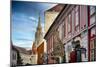 Castle Hill Street Scene I Budapest, Hungary-George Oze-Mounted Photographic Print