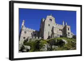 Castle House on St. Michael's Mount, Marazion, Cornwall, England, United Kingdom, Europe-Simon Montgomery-Framed Photographic Print