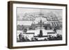 Castle Howard, from 'Vitruvius Britannicus' by Colen Campbell, Engraved by Hendrik Hulsbergh-Colen Campbell-Framed Giclee Print