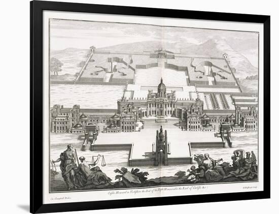 Castle Howard in Yorkshire-Hendrick Hulsberg-Framed Giclee Print