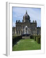 Castle Howard, Location of Brideshead Revisited, Yorkshire, England, United Kingdom, Europe-Woolfitt Adam-Framed Photographic Print