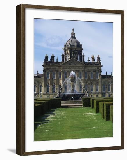 Castle Howard, Location of Brideshead Revisited, Yorkshire, England, United Kingdom, Europe-Woolfitt Adam-Framed Photographic Print