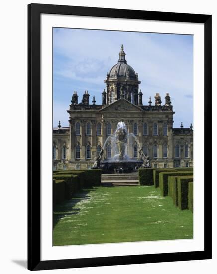 Castle Howard, Location of Brideshead Revisited, Yorkshire, England, United Kingdom, Europe-Woolfitt Adam-Framed Photographic Print