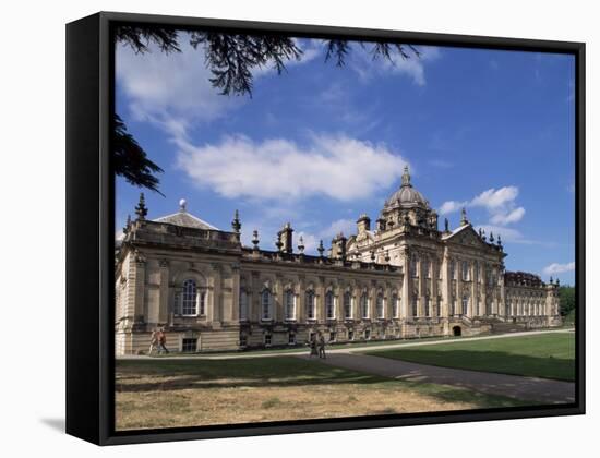 Castle Howard, Location of Brideshead Revisited, Yorkshire, England, United Kingdom-Adam Woolfitt-Framed Stretched Canvas