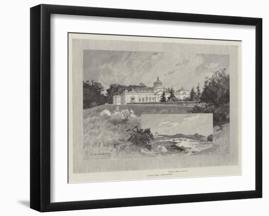 Castle Howard-Charles Auguste Loye-Framed Giclee Print