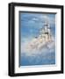 Castle In The Clouds-egal-Framed Art Print