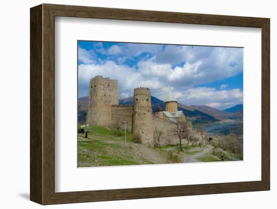 Castle in the Countryside of Tbilisi, the Republic of Georgia, Central Asia, Asia-Laura Grier-Framed Photographic Print