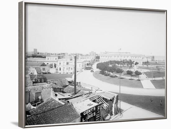 Castle Malecon, Harbor Entrance, And; El Morro, Havana, Cuba-null-Framed Photo