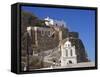 Castle, Mandraki, Nissyros, Dodecanese, Greek Islands, Greece, Europe-Ken Gillham-Framed Stretched Canvas