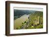 Castle Maus and River Rhine, Rhineland-Palatinate, Germany, Europe-Jochen Schlenker-Framed Photographic Print