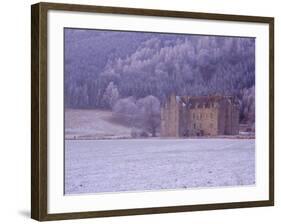 Castle Menzies in Winter, Weem, Perthshire, Scotland, UK, Europe-Kathy Collins-Framed Photographic Print