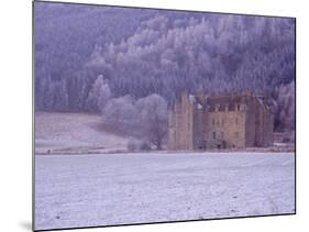 Castle Menzies in Winter, Weem, Perthshire, Scotland, UK, Europe-Kathy Collins-Mounted Photographic Print