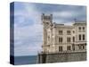 Castle Miramare near Trieste-enricocacciafotografie-Stretched Canvas