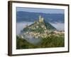Castle, Najac, Aveyron, Midi Pyrenees, France-Charles Bowman-Framed Photographic Print